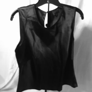 Color Works Satin Shell Top, Size Large